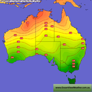 Click Here To View The Australia Weather Charts Australia and Queensland Weather Charts