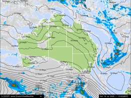 GFS Forecast Charts For Australia