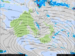 GFS Forecast Charts For Australia